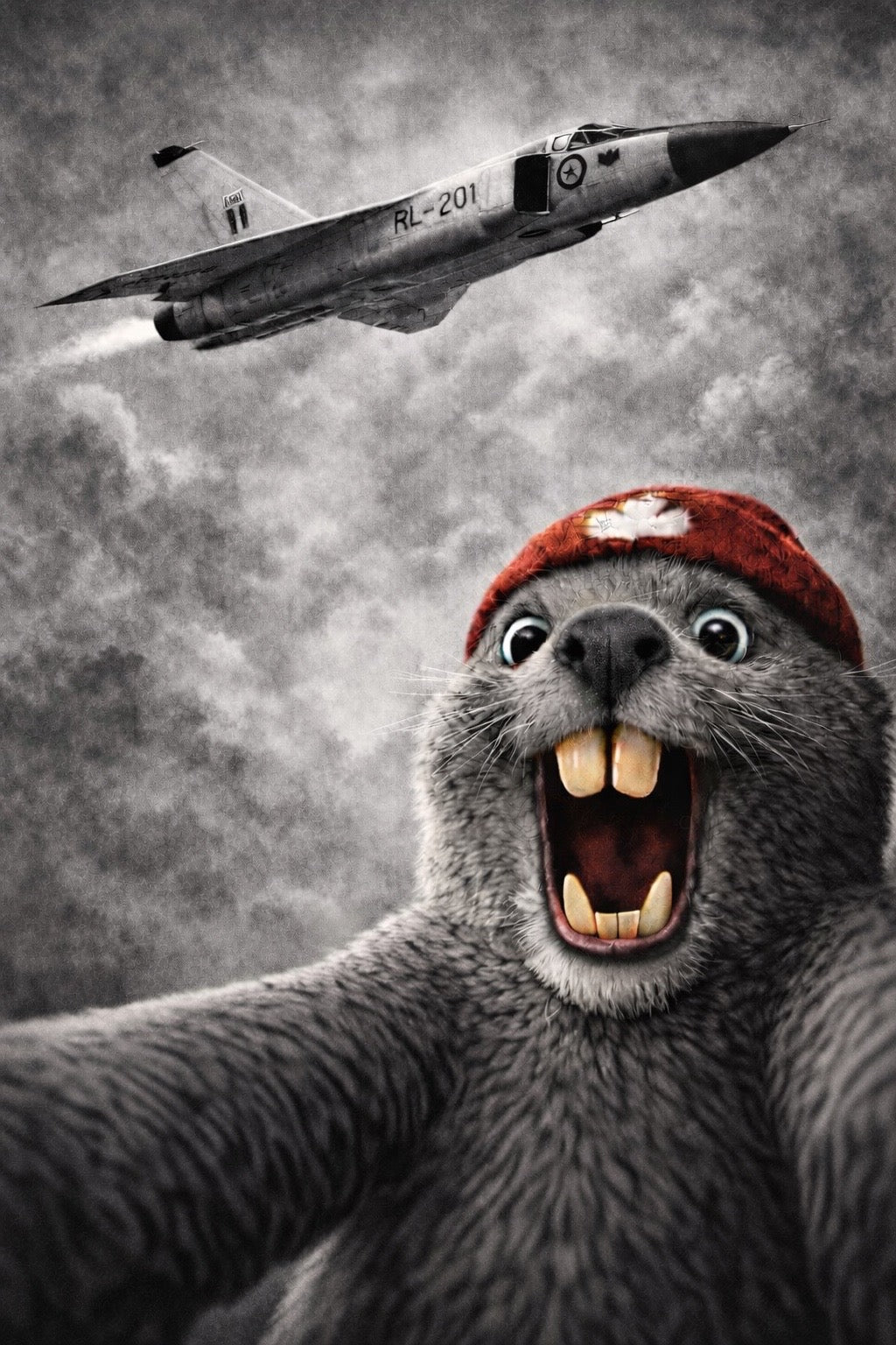 Beaver Selfie Encounter - Avro Arrow Edition