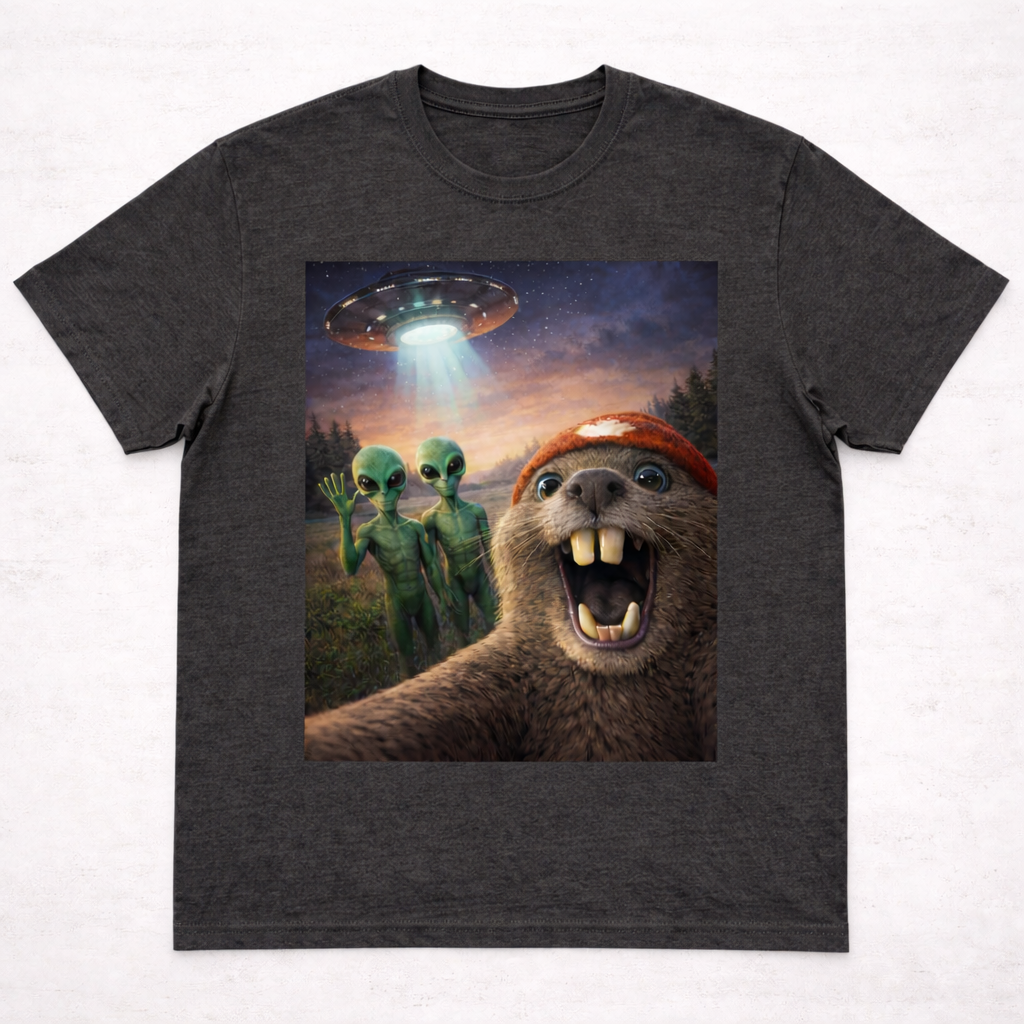 Beaver Selfie Encounter - Alien Abduction? Edition