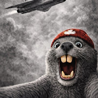Beaver Selfie Encounter - Avro Arrow Edition