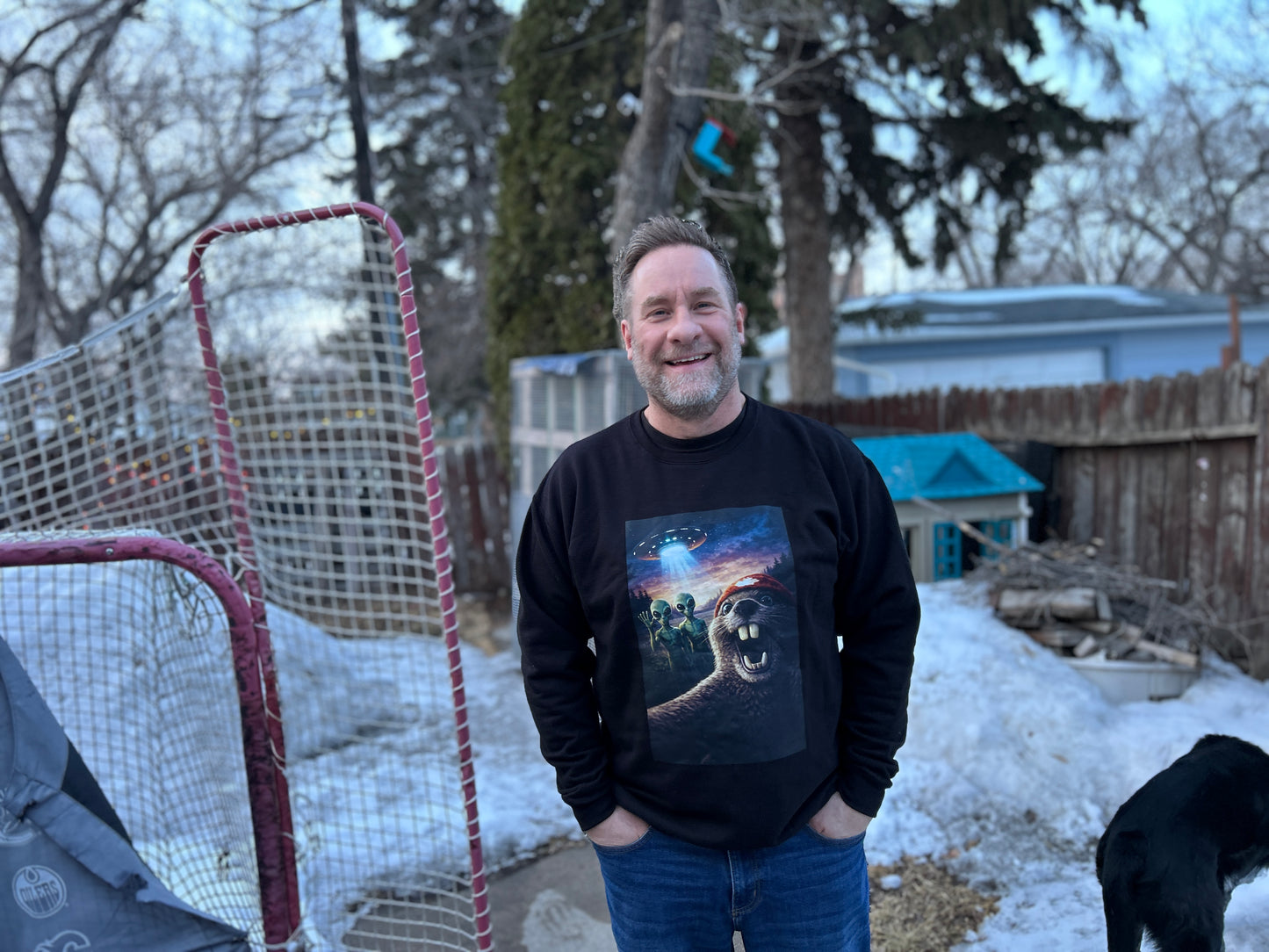 Beaver Selfie Encounter - Alien Abduction? Edition