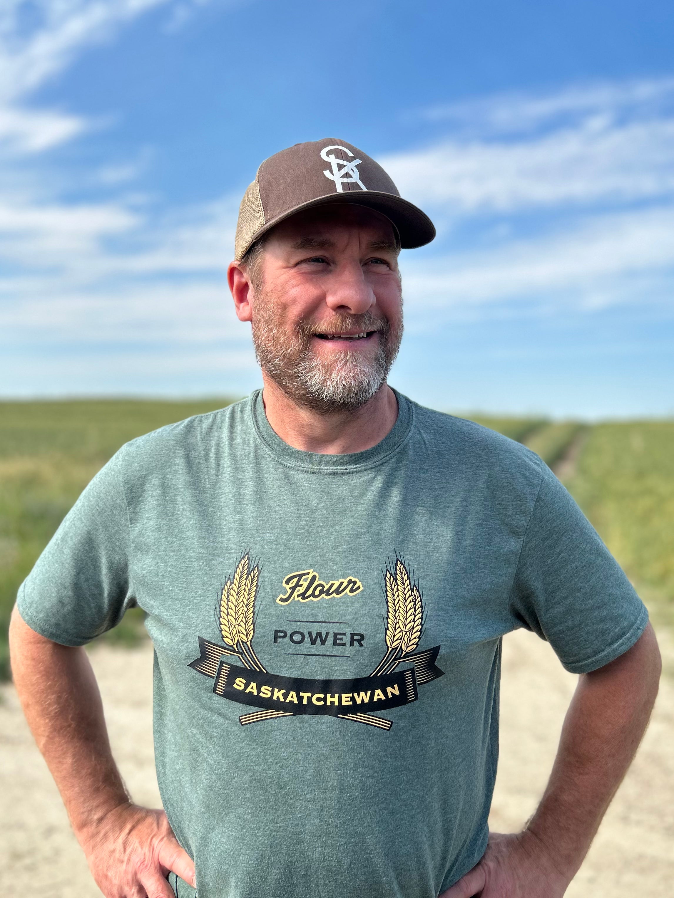 Flour Power Saskatchewan T-shirt