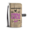 Saskatchewan Farm Girls Rock Phone Wallet Case