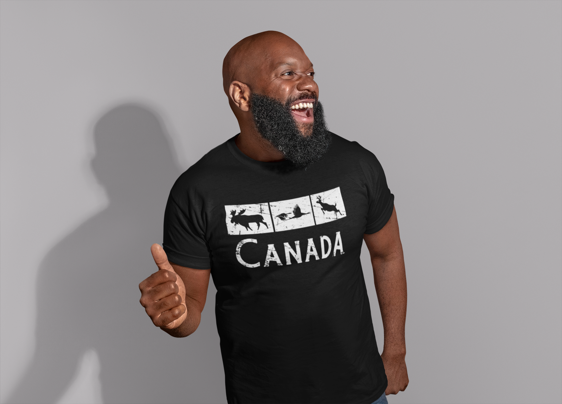 Canada With Animals t-shirt - Moose Geese Deer t-shirt