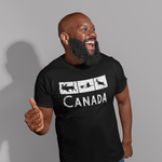 Canada With Animals t-shirt - Moose Geese Deer t-shirt