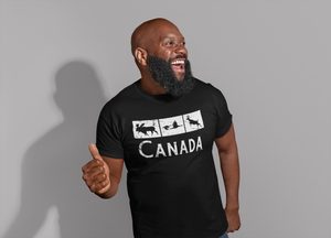 Canada With Animals t-shirt - Moose Geese Deer t-shirt