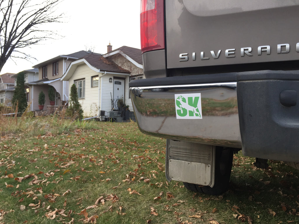 Saskatchewan Deer Sticker
