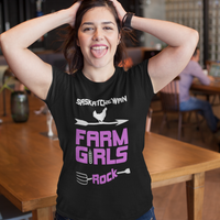 Saskatchewan Farm Girls Rock T-Shirt