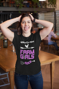 Saskatchewan Farm Girls Rock T-Shirt